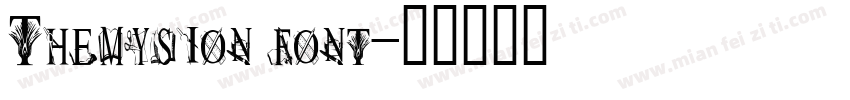 Themysion font字体转换